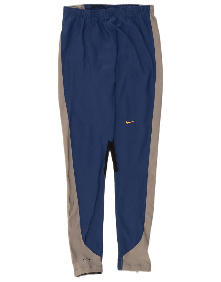 Nike - Pantalones de chándal para mujer (talla 40), color azul, poliéster