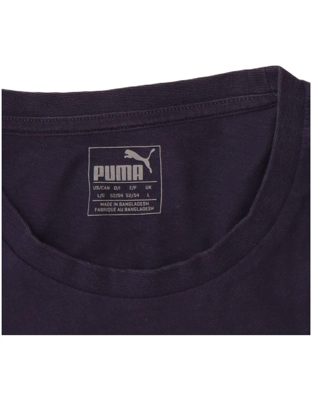 Puma - Camiseta gráfica para hombre, talla grande, azul marino