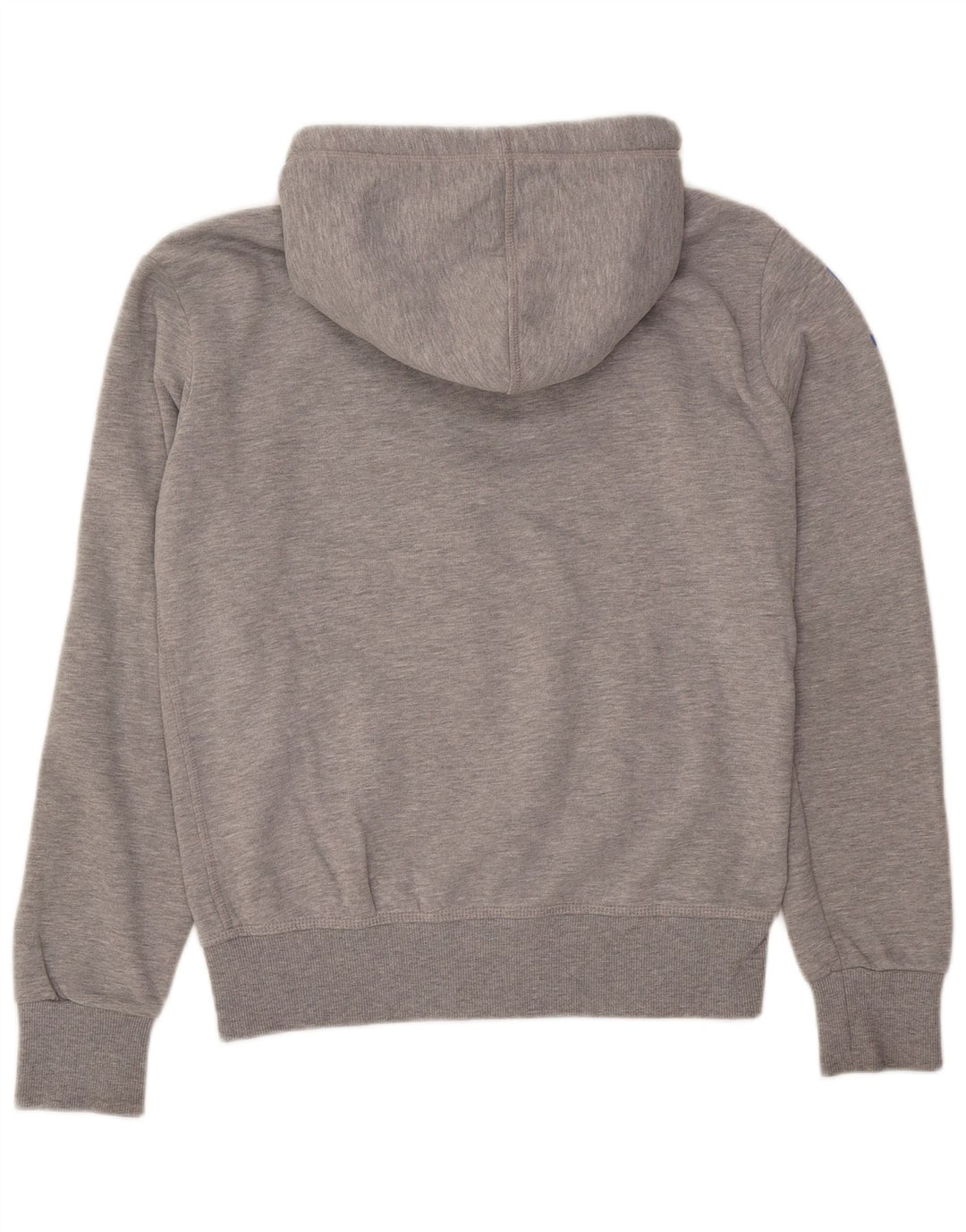 Superdry Sudadera con capucha y cremallera gráfica para hombre Poliéster gris medio