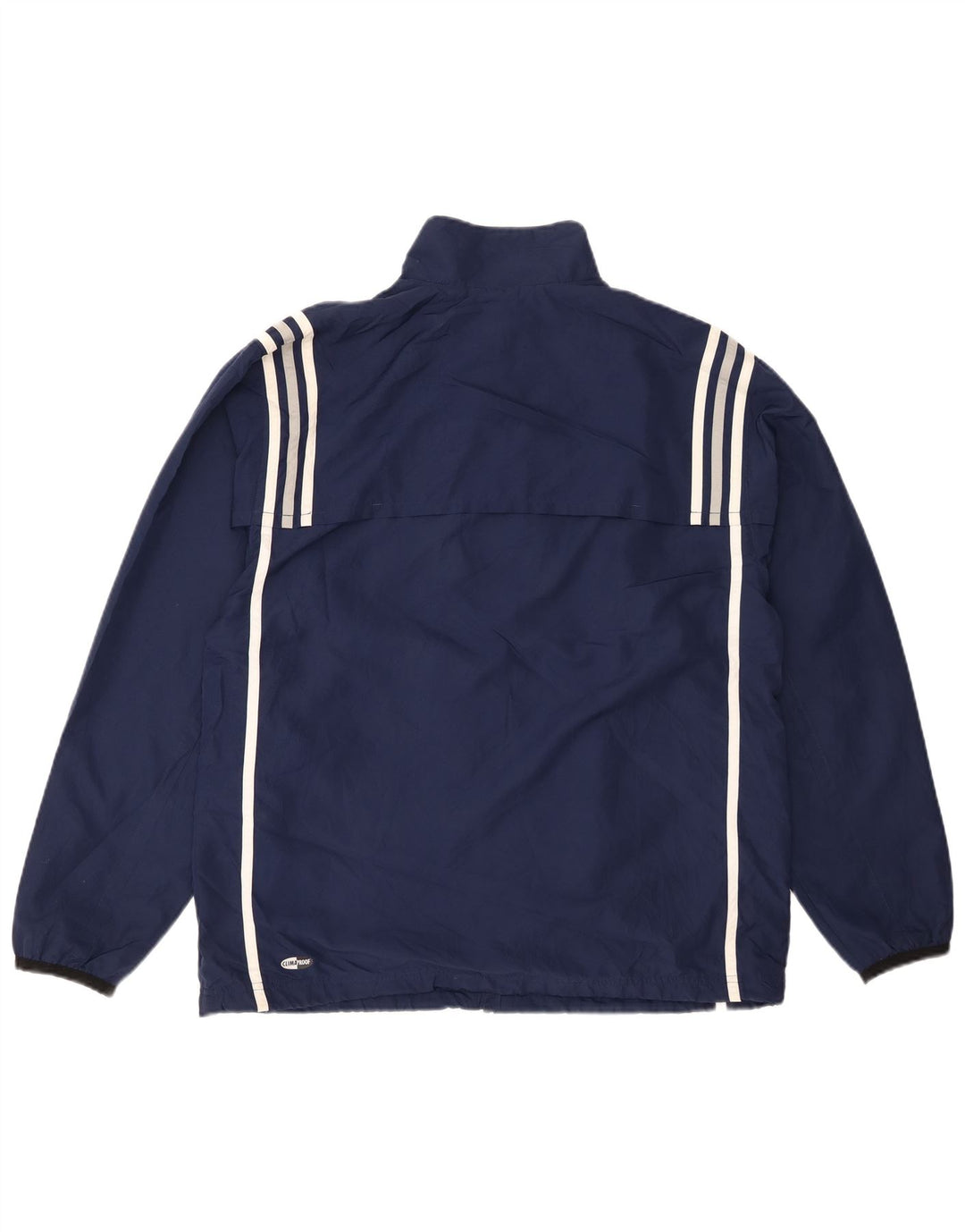 Adidas Mens Clima Proof Chándal Top Chaqueta Mediana Azul Marino Poliéster