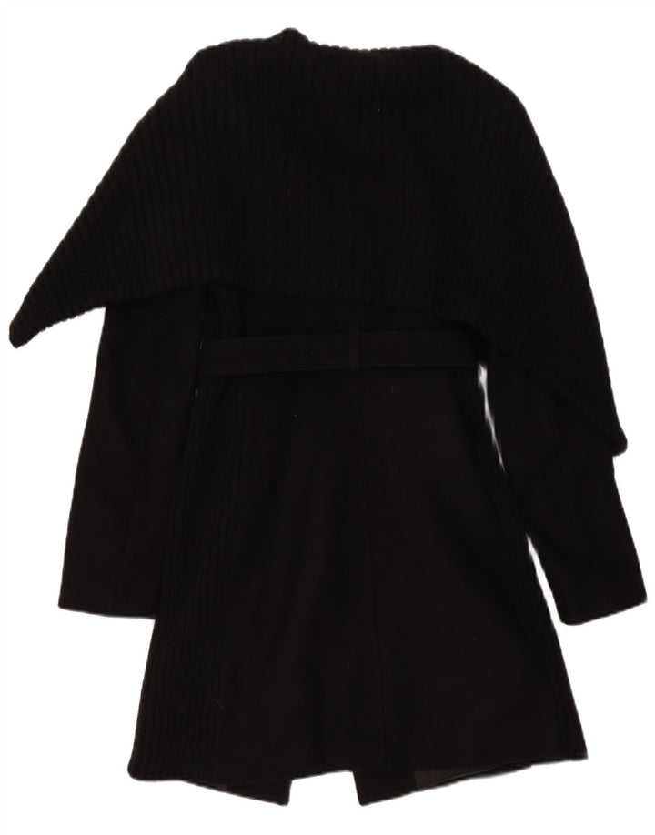 Pinko Abrigo para mujer UK 8 Small Lana negra