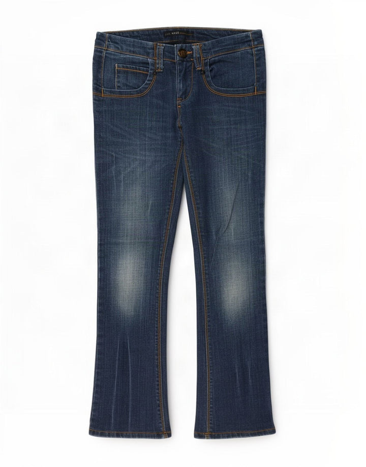 Vaqueros Bootcut Lee Mujer W27 L27 Algodón Azul
