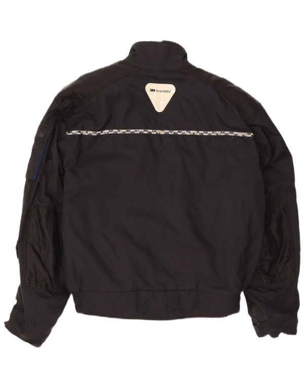 Weise Chaqueta Racer para hombre UK 40 Large Poliamida negra