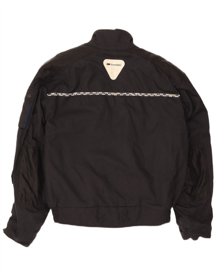 Weise Chaqueta Racer para hombre UK 40 Large Poliamida negra