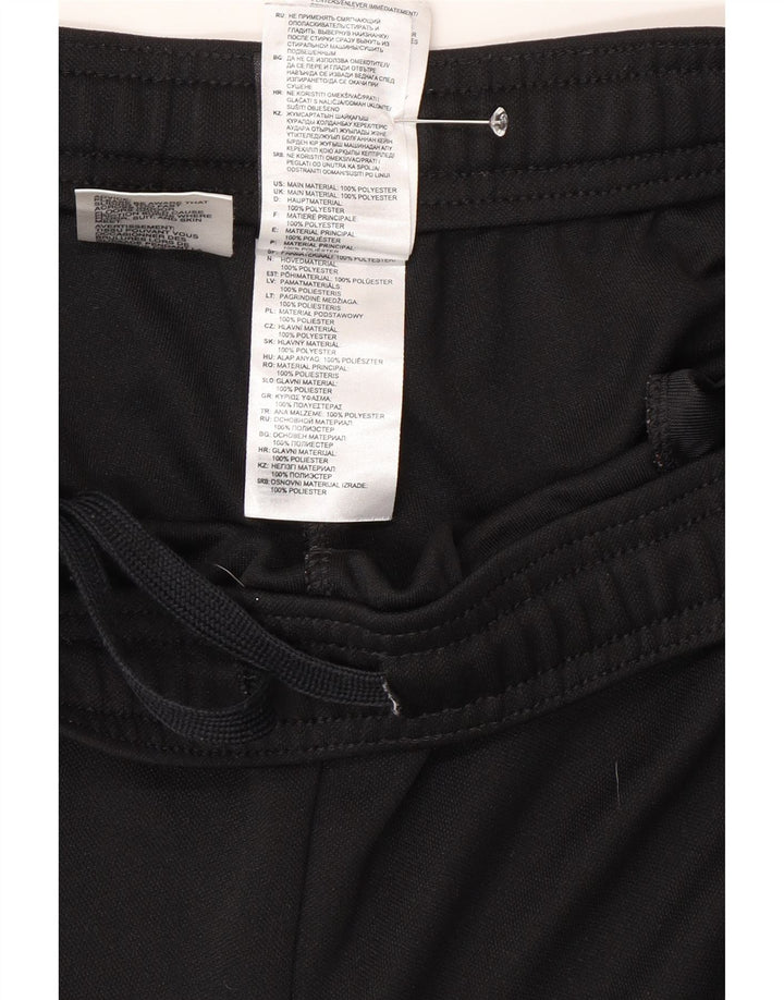 Adidas Hombre Pantalones De Chándal Joggers Grande Negro Poliéster