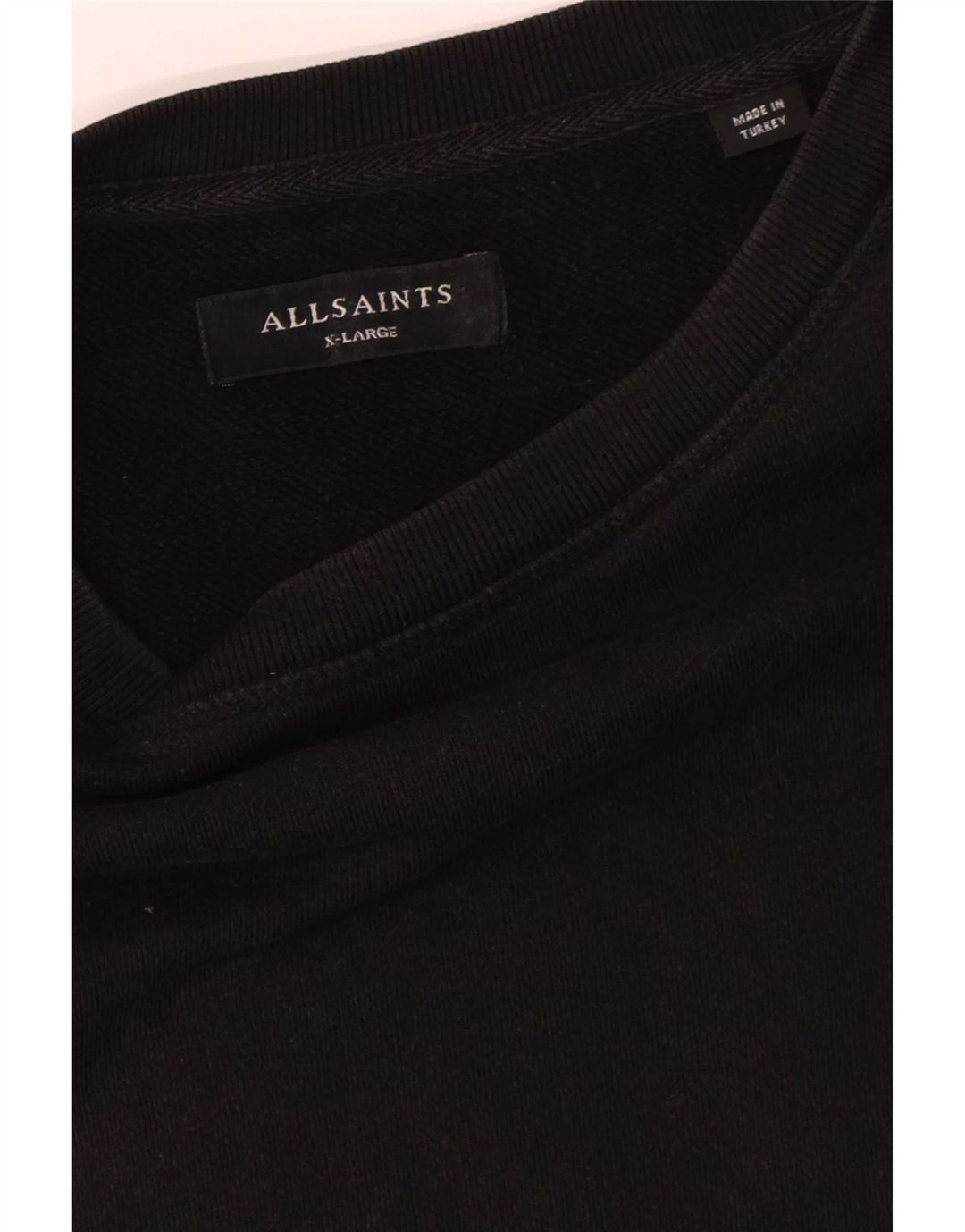 All Saints Sudadera Hombre Jumper XL Algodón Negro