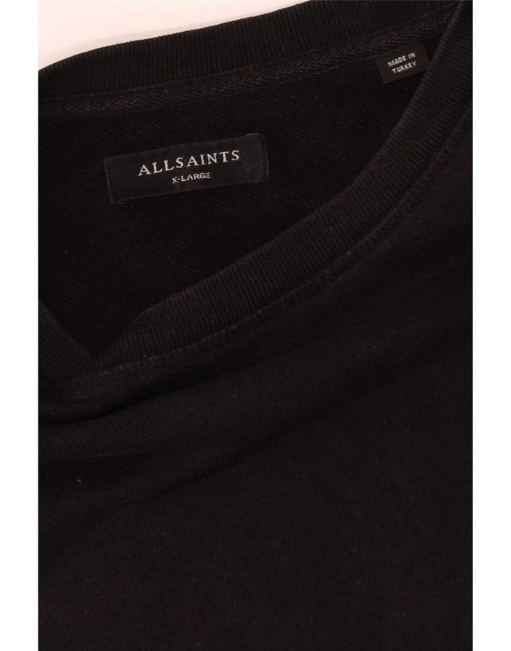 All Saints Sudadera Hombre Jumper XL Algodón Negro