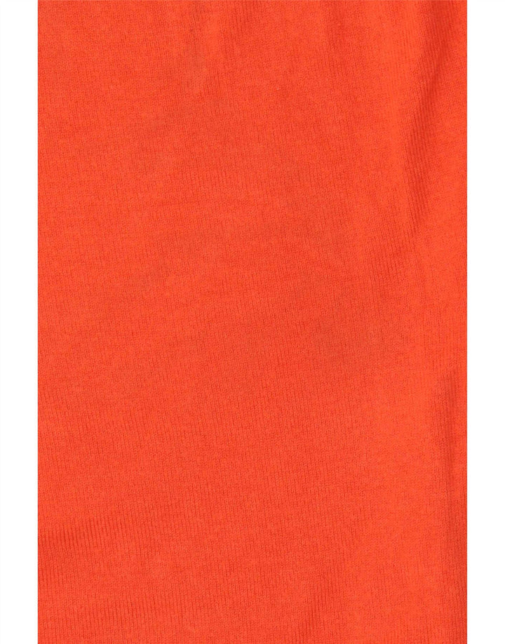 Marks & Spencer - Jersey de cuello redondo para mujer, talla 40, color naranja mediano