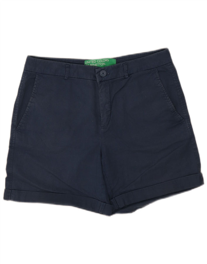 Benetton Pantalón Chino Chino W30 Medium Azul Marino