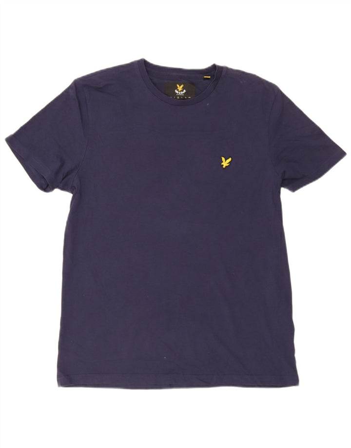 Camiseta Lyle & Scott Hombre Algodón Azul Marino Mediano