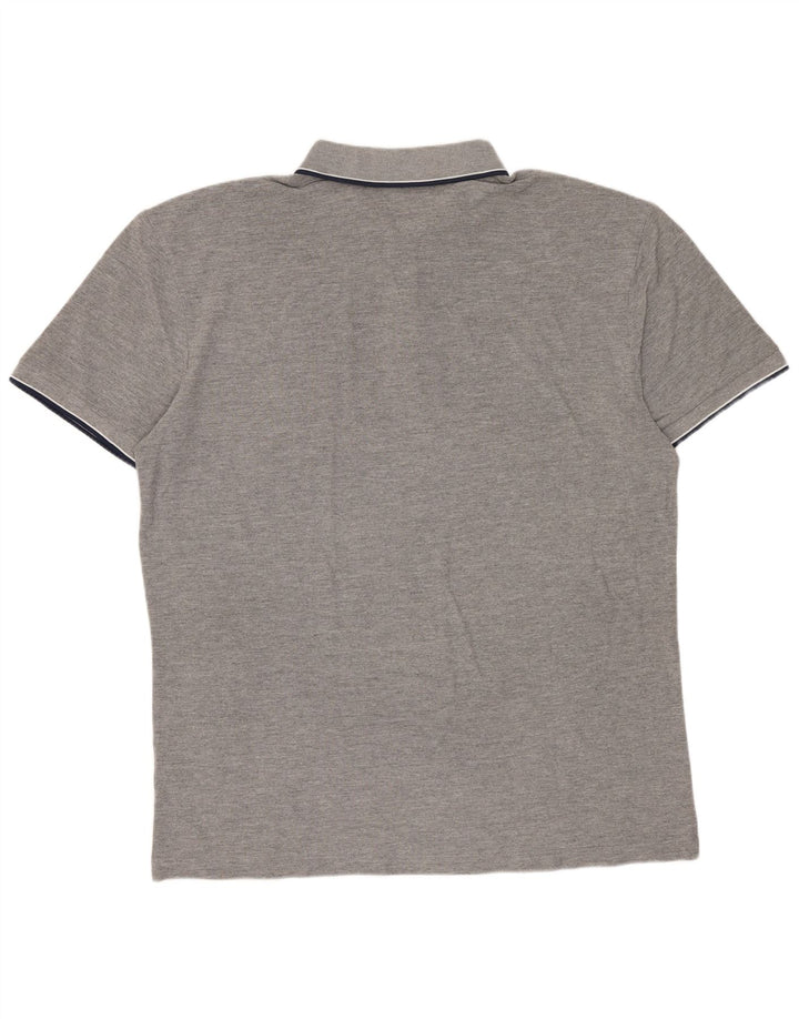 Kappa Polo Hombre XL Gris Algodón