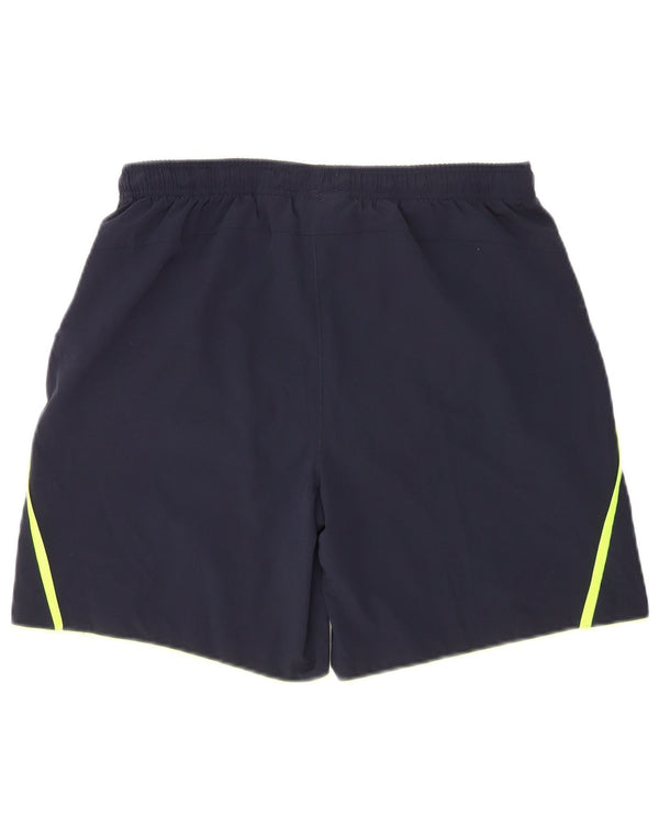 Lotto - Pantalones cortos deportivos para hombre, talla grande, color azul marino, poliéster