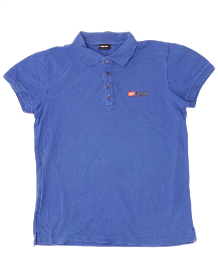 Diesel Polo Niño 15-16 Años Azul Algodón