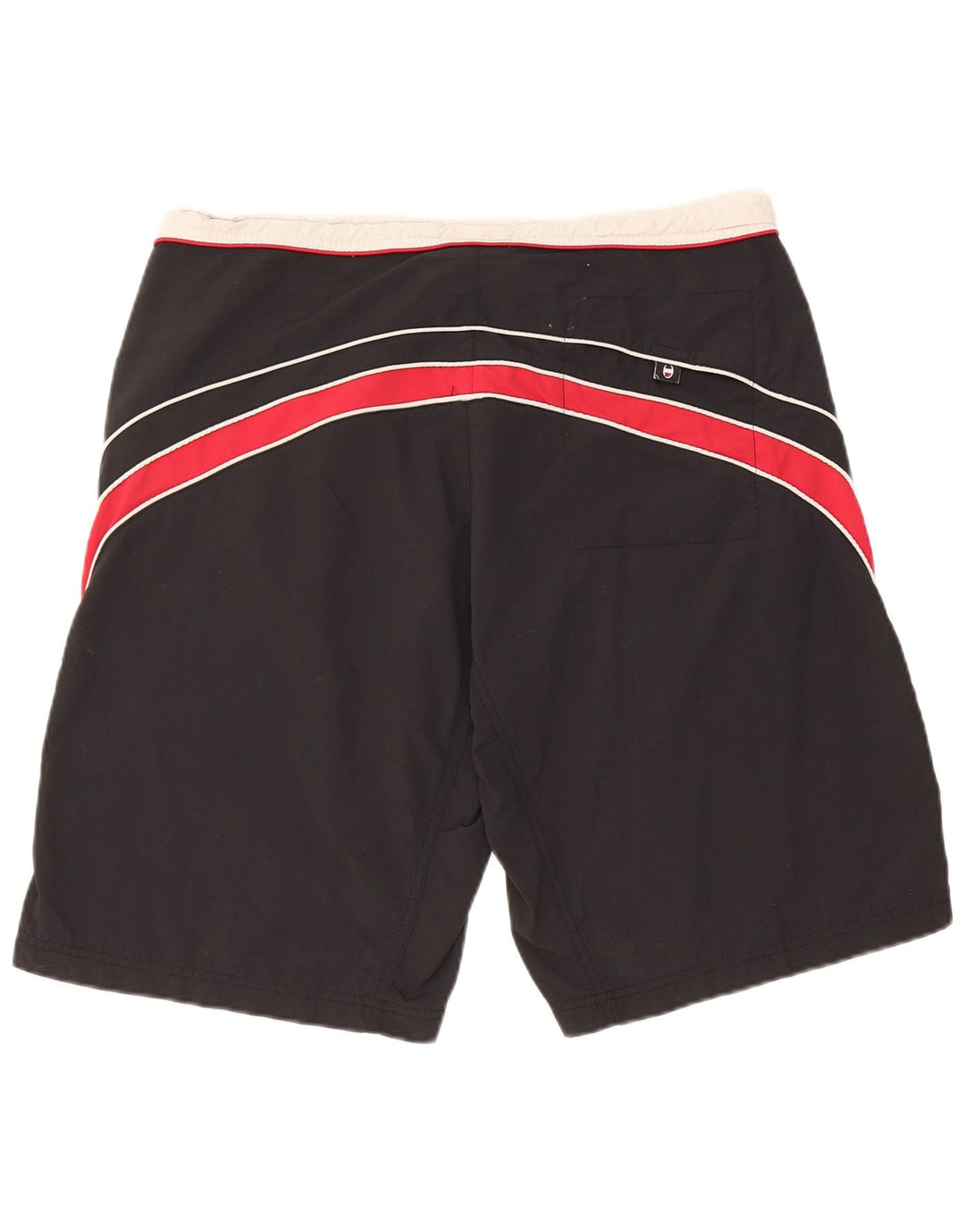Champion Bañador con estampado gráfico para hombre XL Poliéster color block negro
