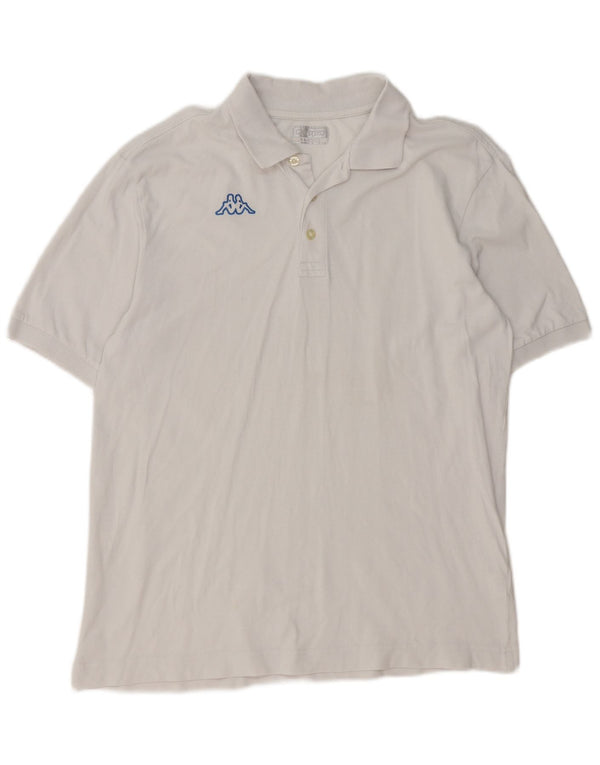 Kappa Polo Hombre XL Blanco Algodón