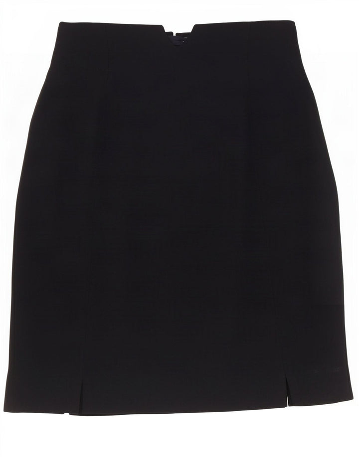 Falda lápiz para mujer Escada EU 40 Medium W27 Lana azul marino