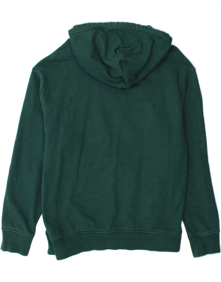 LEVI'S Mens Relaxed Fit Graphic Hoodie Jumper Medium Green Vintage Levi's and Second-Hand Levi's from Messina Hembry 