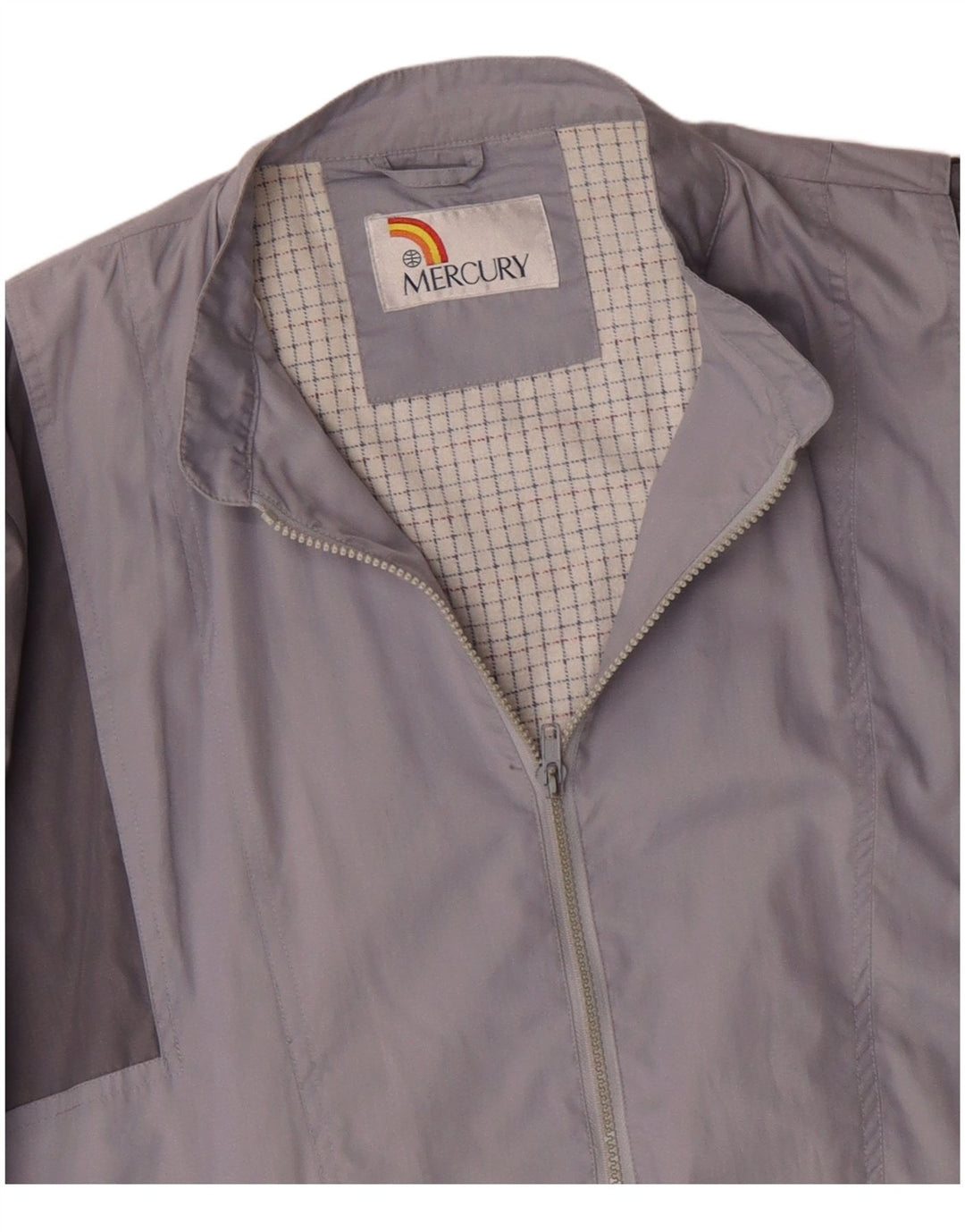 Chaqueta bomber Mercury para hombre UK 42 XL Bloque de color morado
