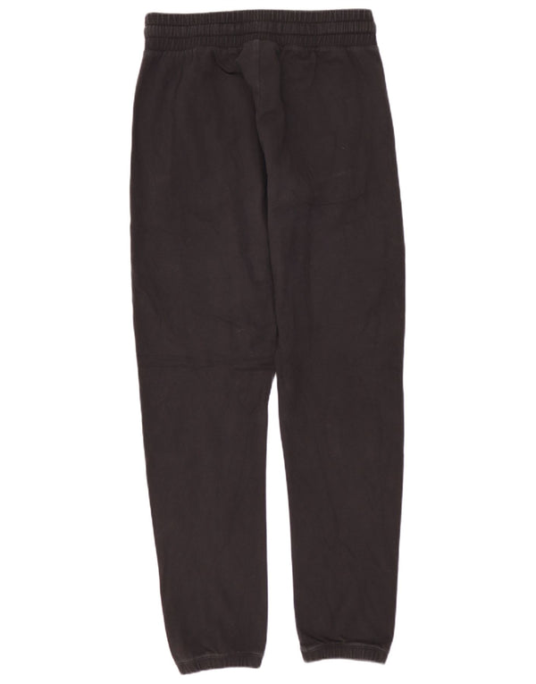 CHAMPION Pantalones de chándal gráficos para mujer Joggers UK 8 Small Black Cotton