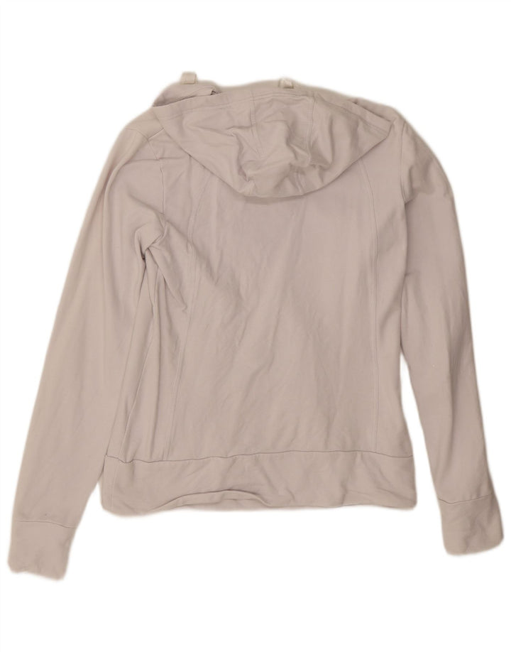Sergio Tacchini Jersey con capucha para mujer IT 46 Grande Algodón blanco