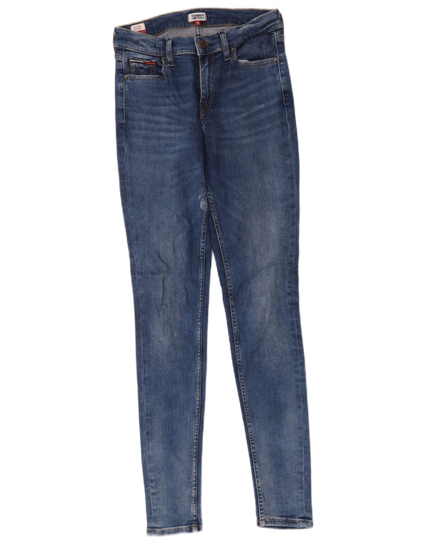Tommy Hilfiger Vaqueros pitillo de talle medio para mujer W26 L32 Algodón azul