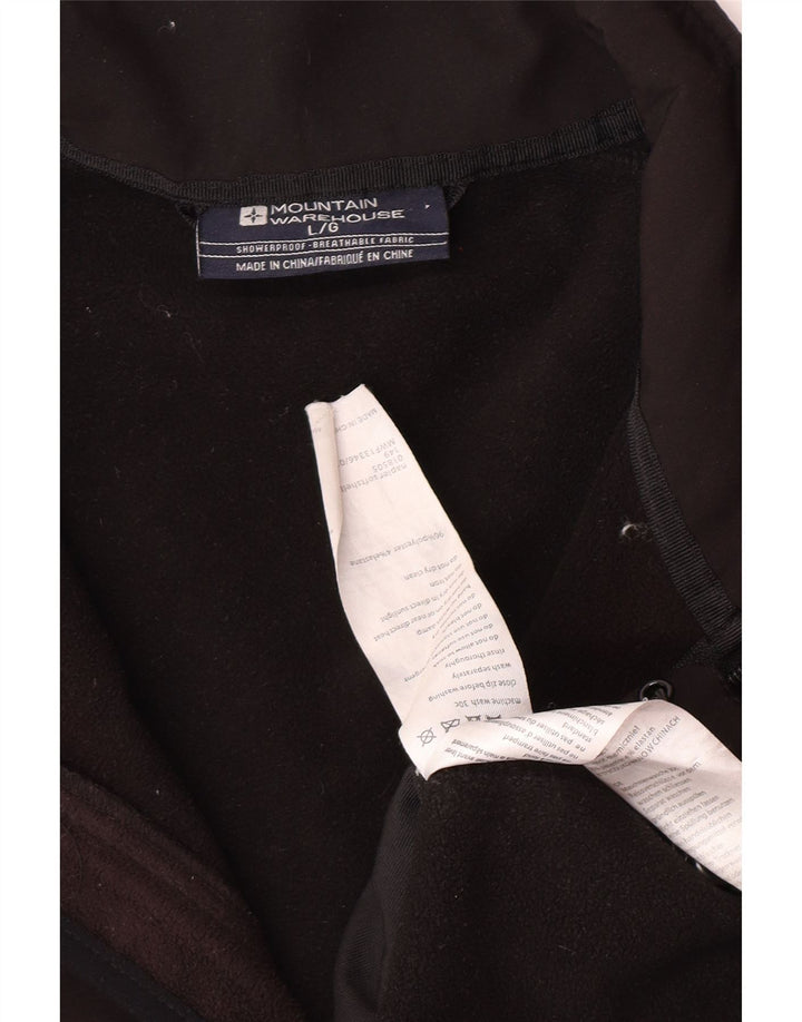 Chaqueta cortavientos para hombre Mountain Warehouse UK 40 Large Poliéster negro