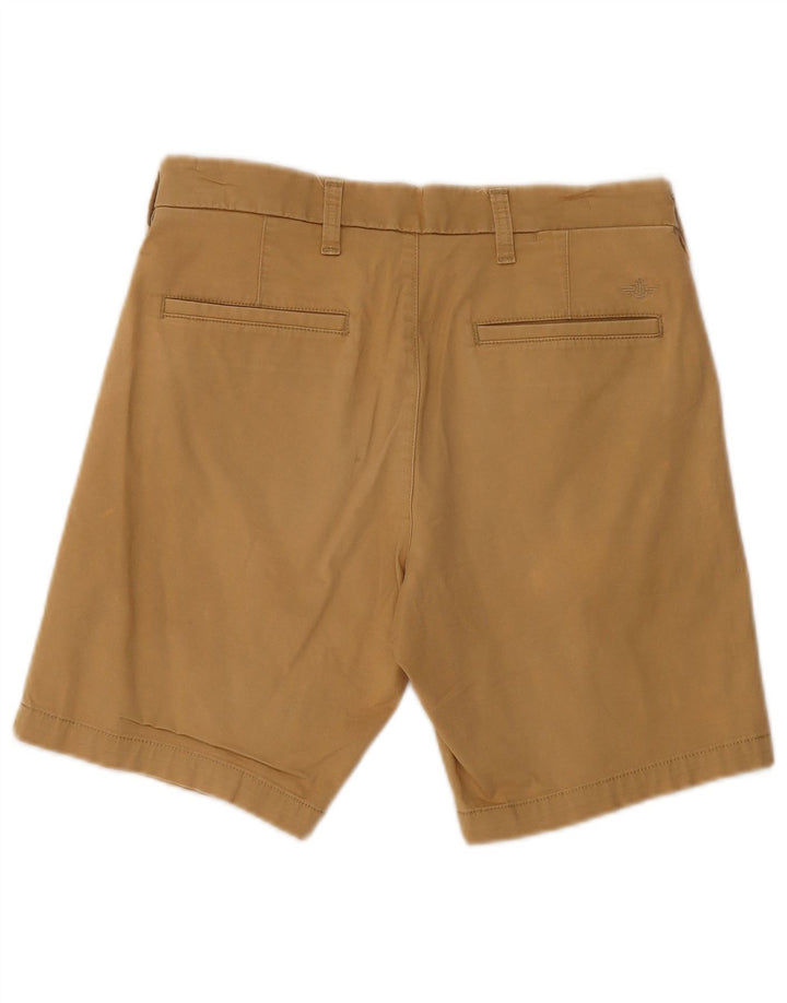 Dockers Pantalones cortos chinos para hombre W32 Algodón beige medio