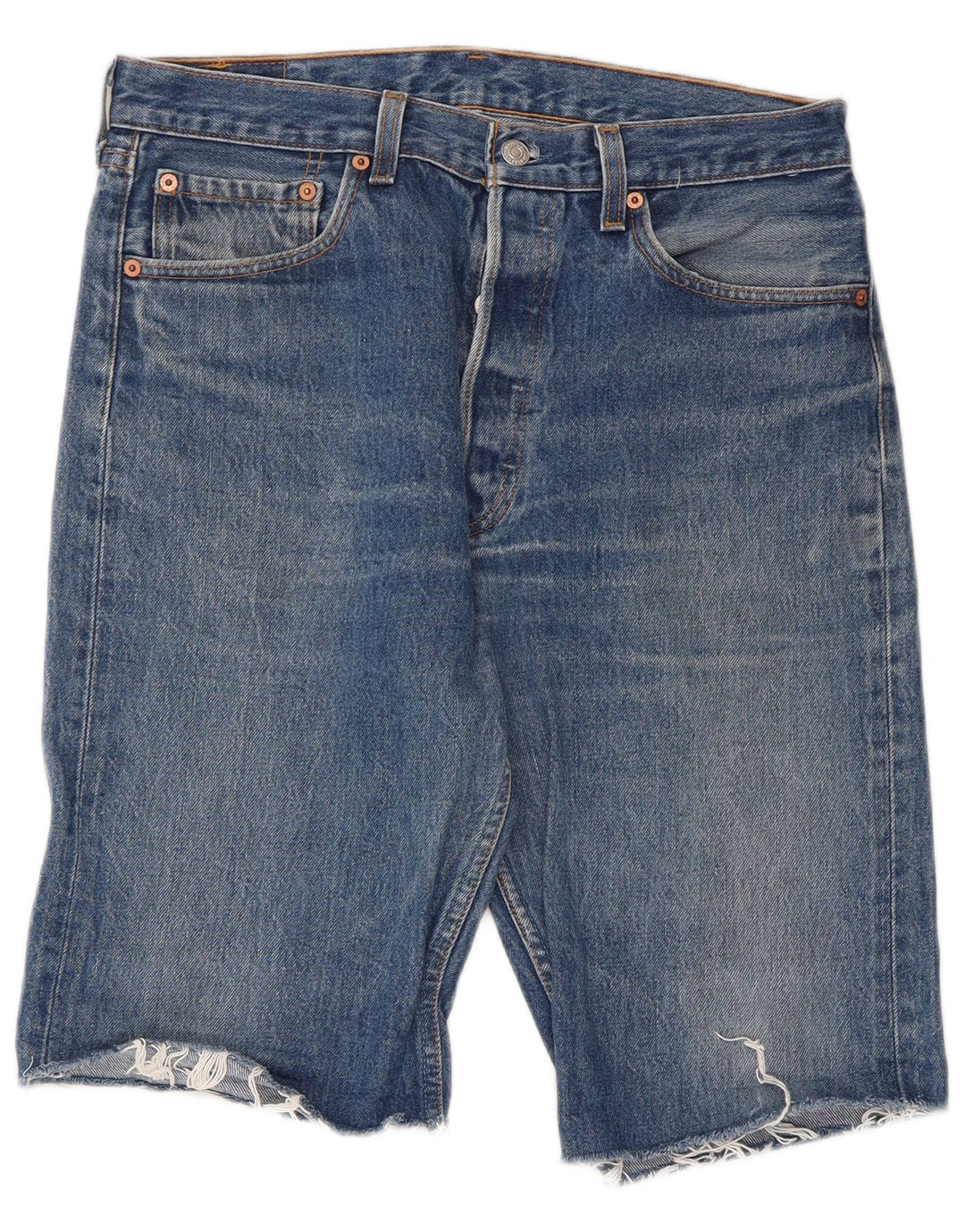 Levi's Hombre 501 Shorts De Mezclilla W33 Azul Medio
