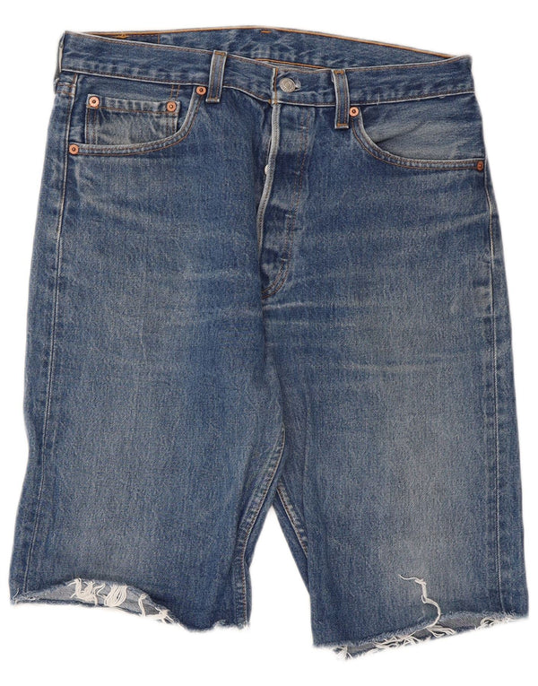 Levi's Hombre 501 Shorts De Mezclilla W33 Azul Medio