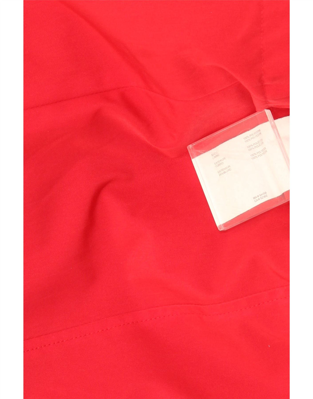 Nautica Chubasquero con capucha para hombre UK 12 Medio rojo Poliéster