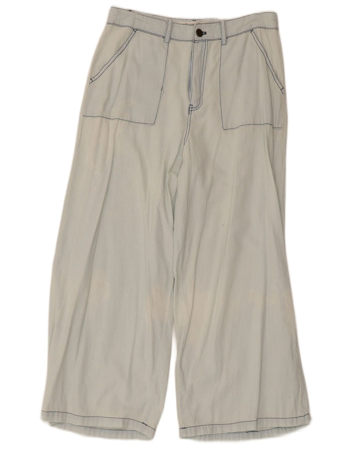 Rip Curl Pantalones Cortos De Pierna Ancha Para Mujer Pequeños W28 L23 Azul