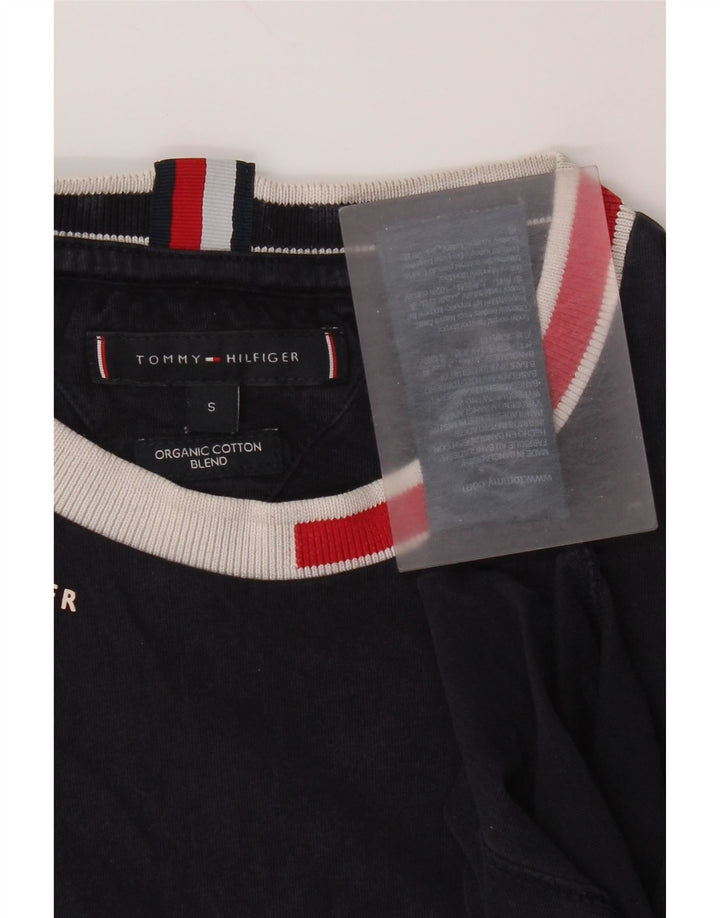 Tommy Hilfiger Camiseta para hombre Top Small Azul marino Algodón