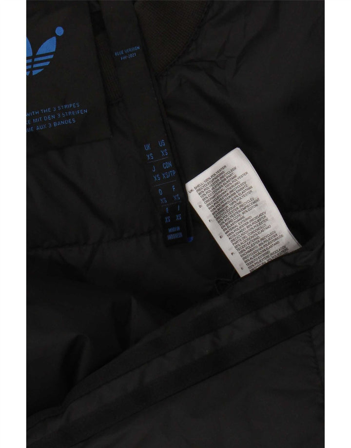 Adidas Chaqueta acolchada de gran tamaño para hombre UK 34 XS Poliéster negro