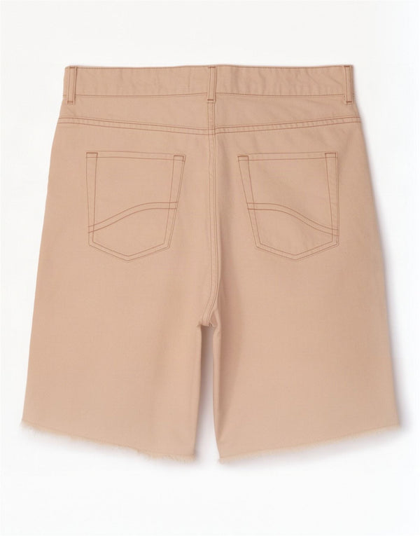 Pantalones cortos vaqueros tipo Bermudas Fleet para mujer de Fat Face UK 12 Medium W30 Off White