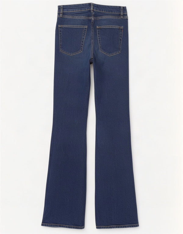 Vaqueros Superdry Mujer Acampanados W28 L32 Algodón Azul Marino
