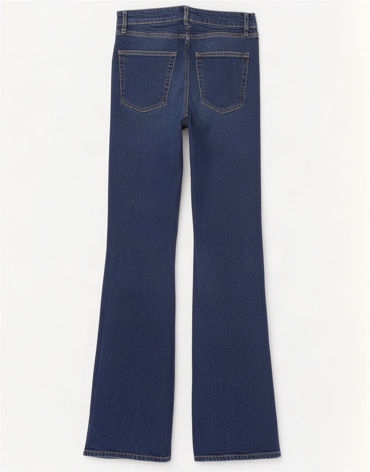 Vaqueros Superdry Mujer Acampanados W28 L32 Algodón Azul Marino