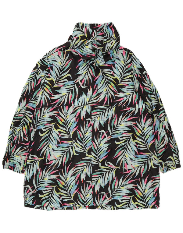 Marks & Spencer Chubasquero con capucha para mujer UK 40 XL Multicolor Floral