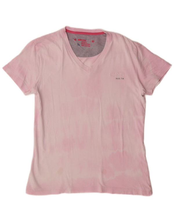 Camiseta para hombre Gas UK 44 Algodón teñido anudado rosa medio