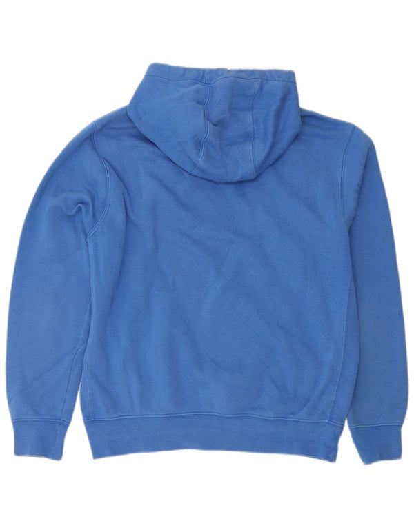 Nike Jersey con capucha para hombre, color azul medio, algodón