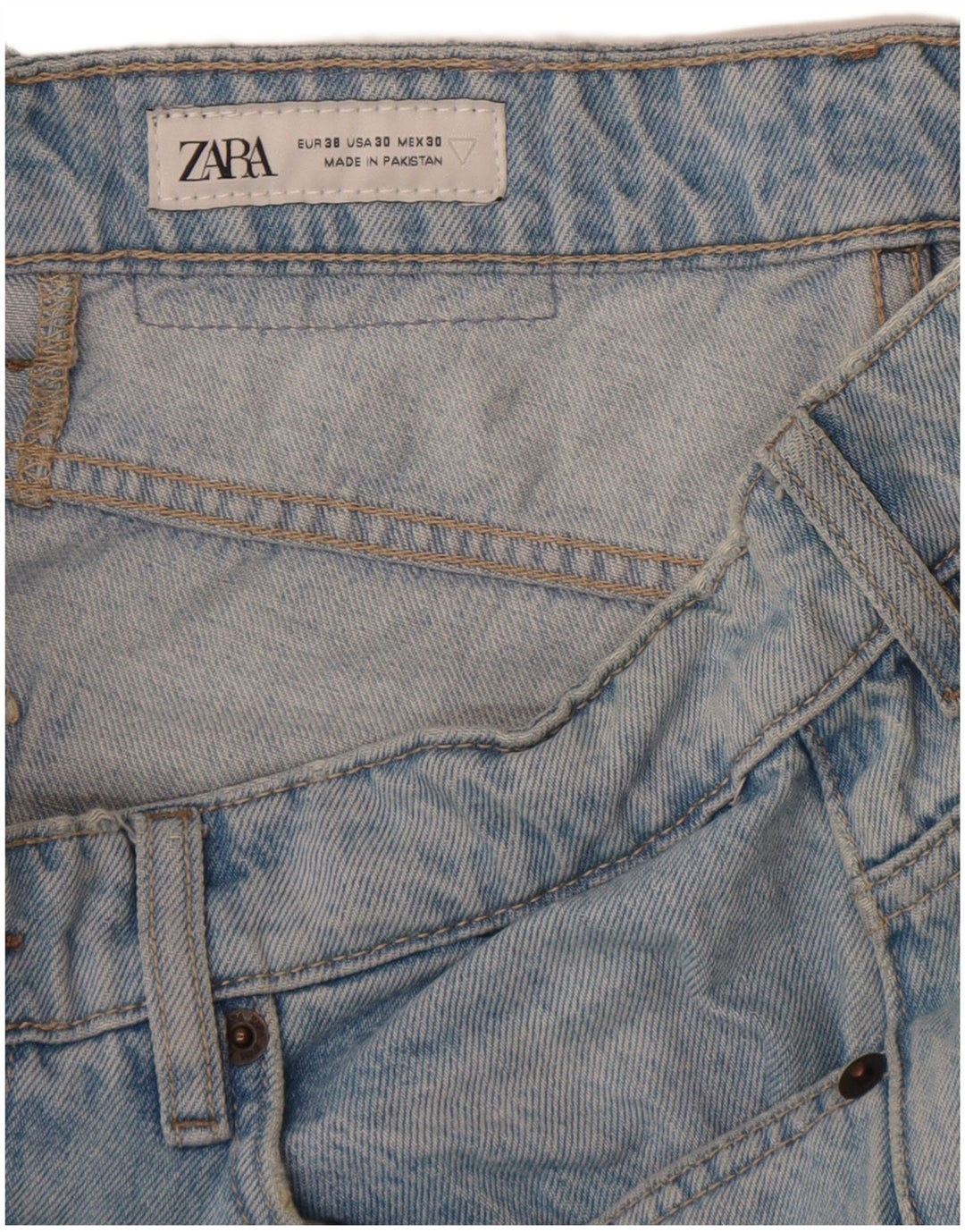 Zara Mens Slim Jeans EU 38 Small W30 L30 Azul