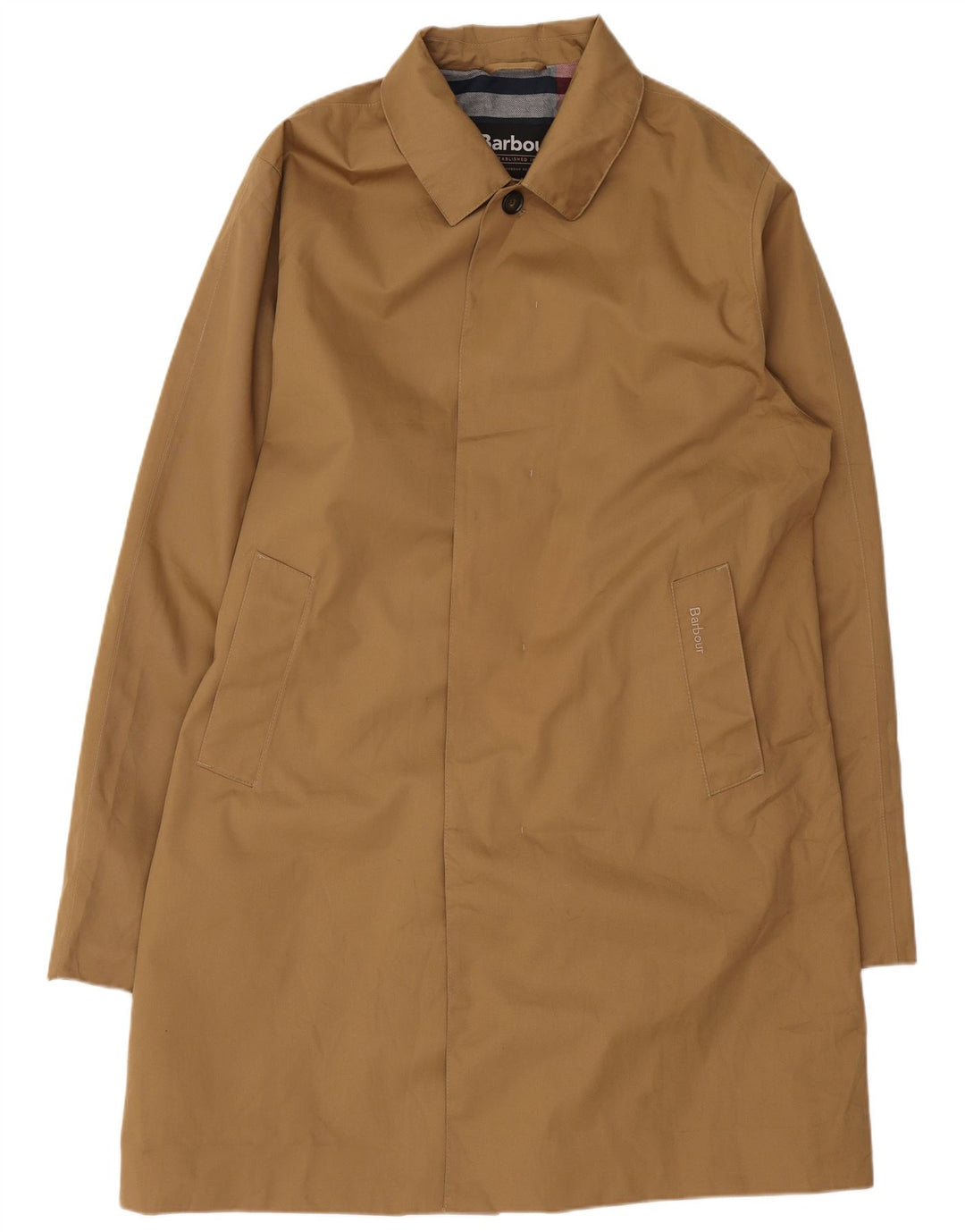 Abrigo Barbour para hombre Reino Unido 40 Poliéster beige grande