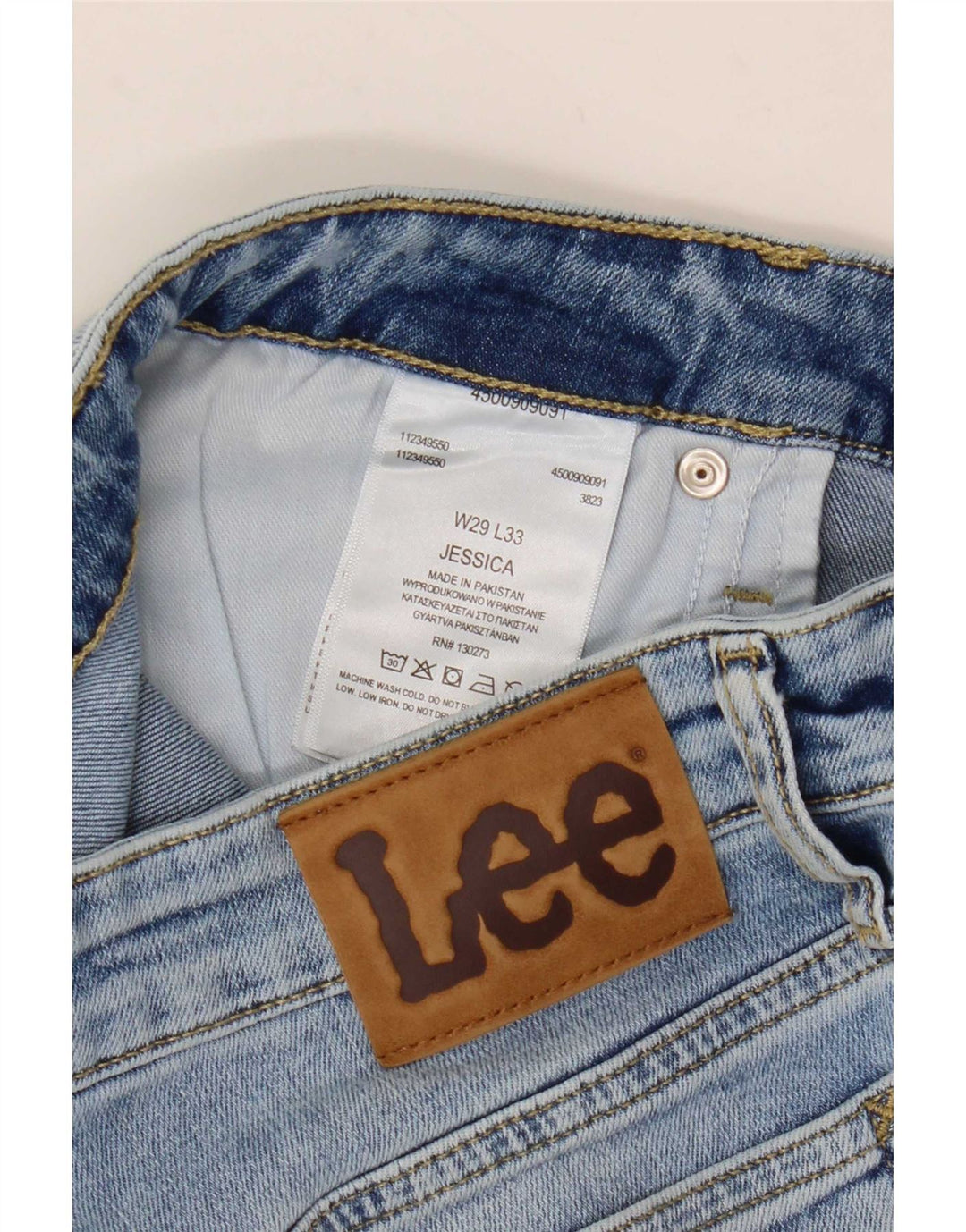 Vaqueros Lee Jessica Bootcut para mujer W29 L27 Algodón azul