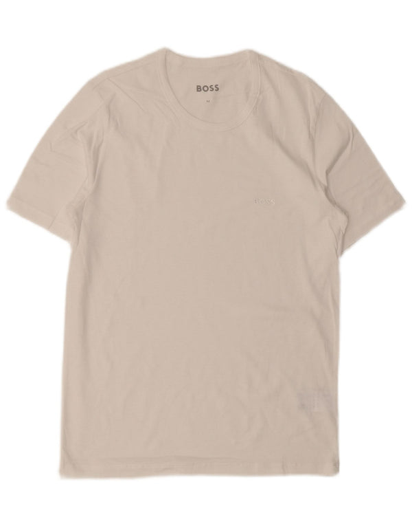 Camiseta HUGO BOSS Hombre Top Medium Blanco Algodón