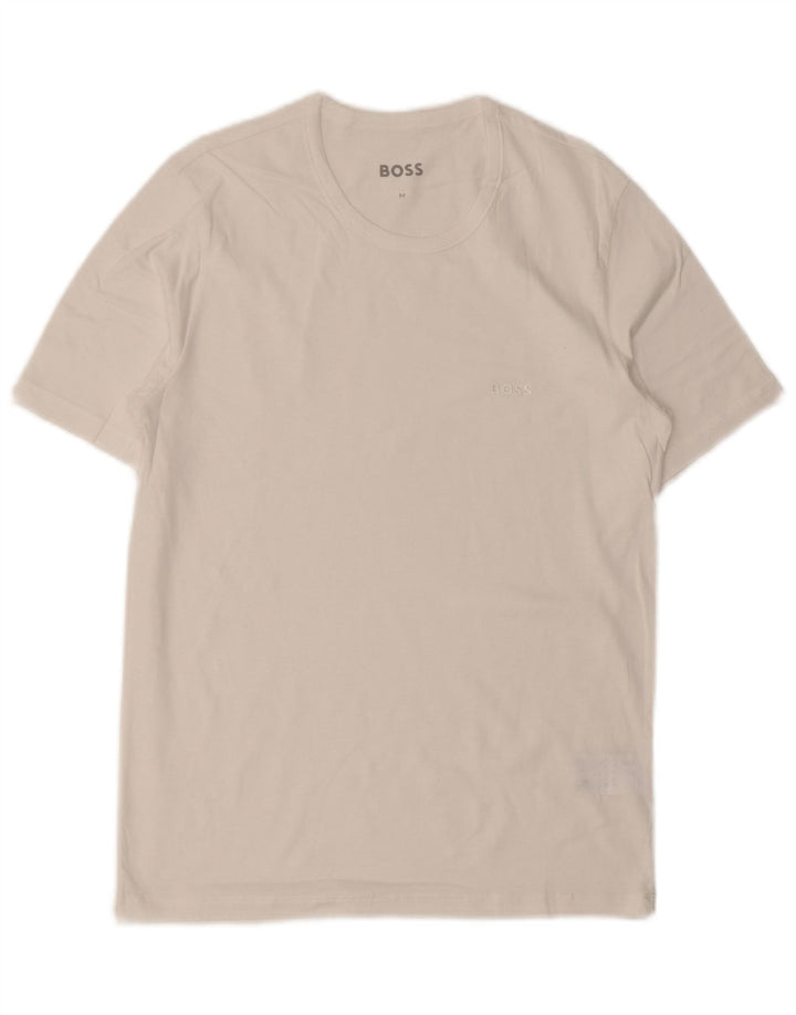 Camiseta HUGO BOSS Hombre Top Medium Blanco Algodón