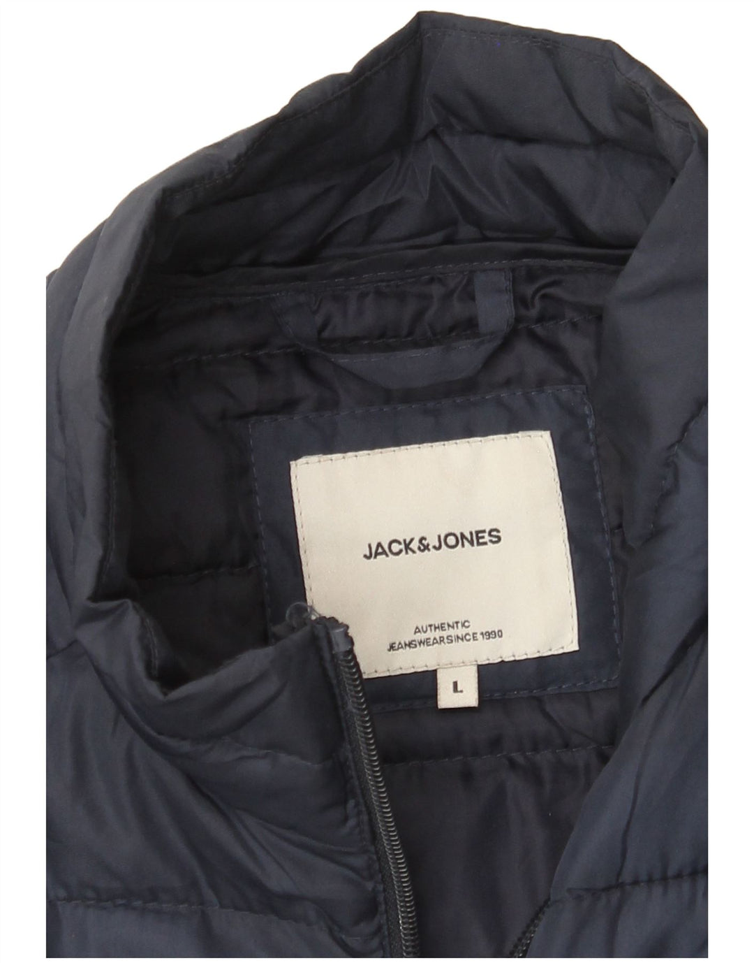 Jack & Jones Chaqueta acolchada para hombre UK 40 Large Azul marino