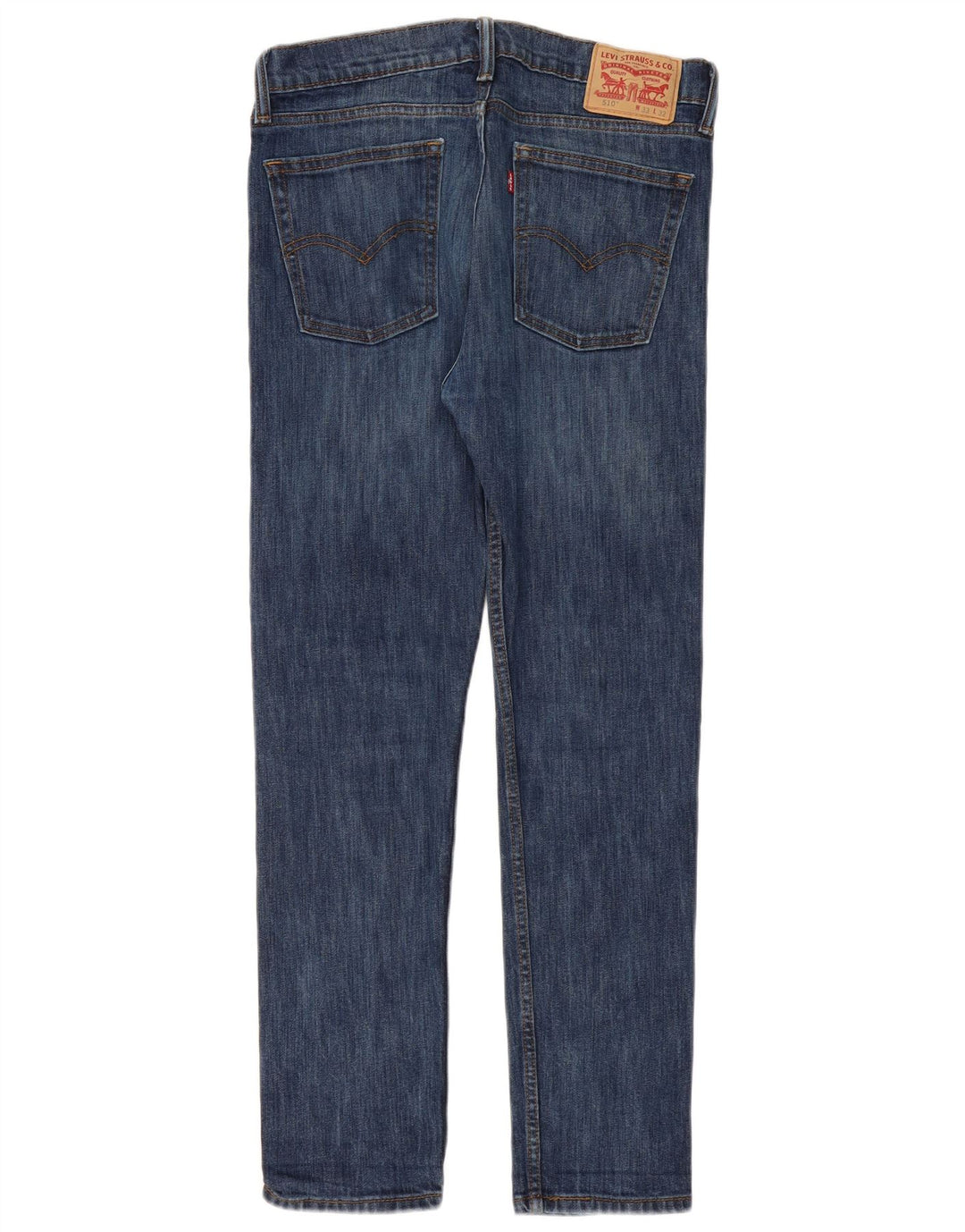 LEVI'S Vaqueros pitillo 510 para hombre W33 L32 Algodón azul