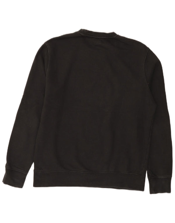 Levi's Hombre Standard Sudadera Jumper Medium Negro Algodón