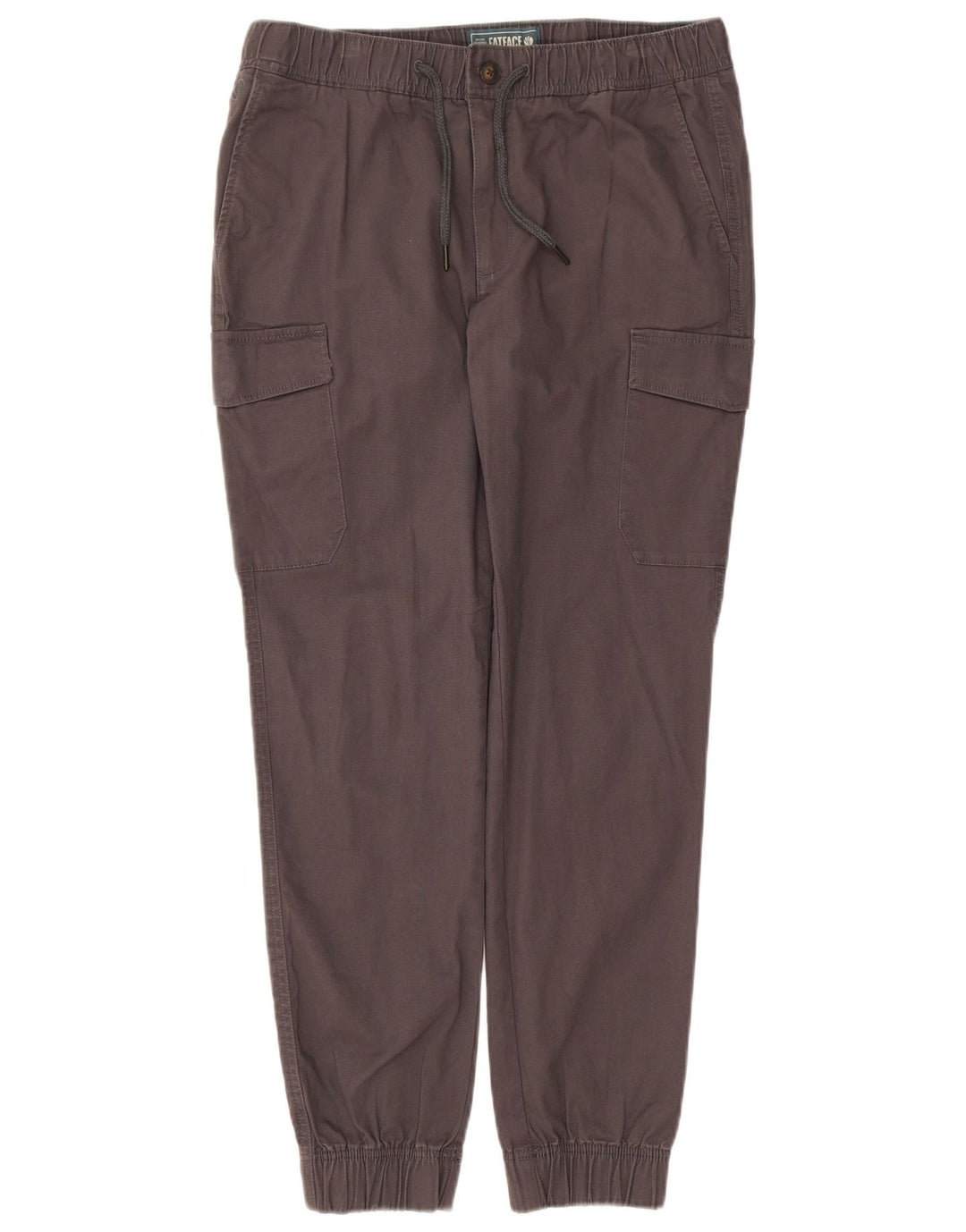 Pantalones tipo jogging tipo cargo para hombre de Fat Face W34 L29 Algodón gris