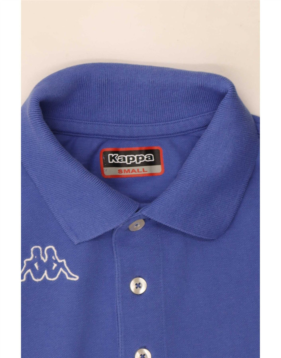 Kappa Polo Hombre Azul Pequeño