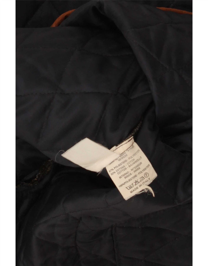 Derby Saddlery Chaqueta acolchada para hombre UK 42 XL Poliéster a cuadros multicolor
